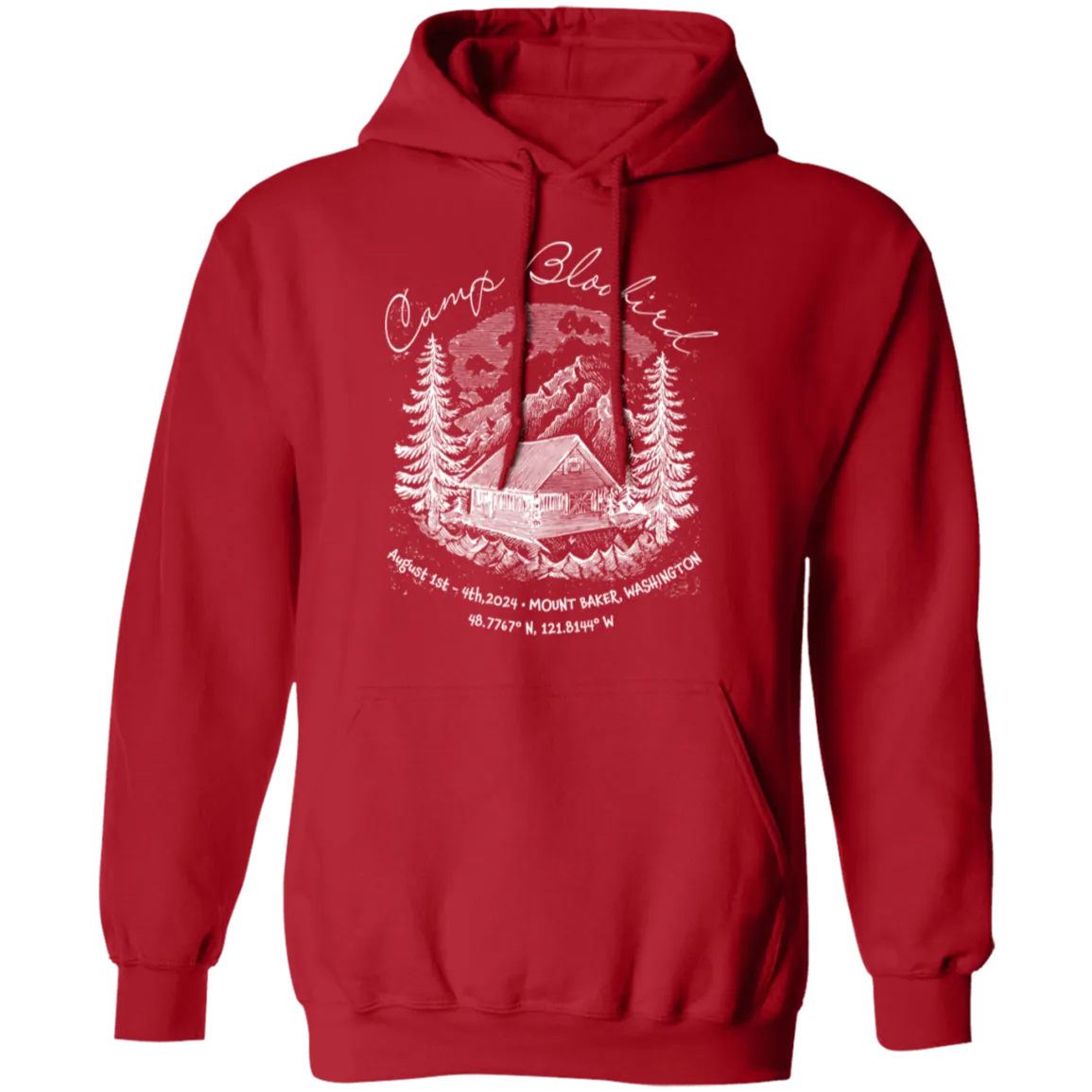 Camp Bloobird G185 Pullover Hoodie