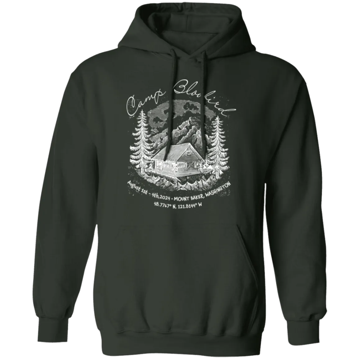 Camp Bloobird G185 Pullover Hoodie
