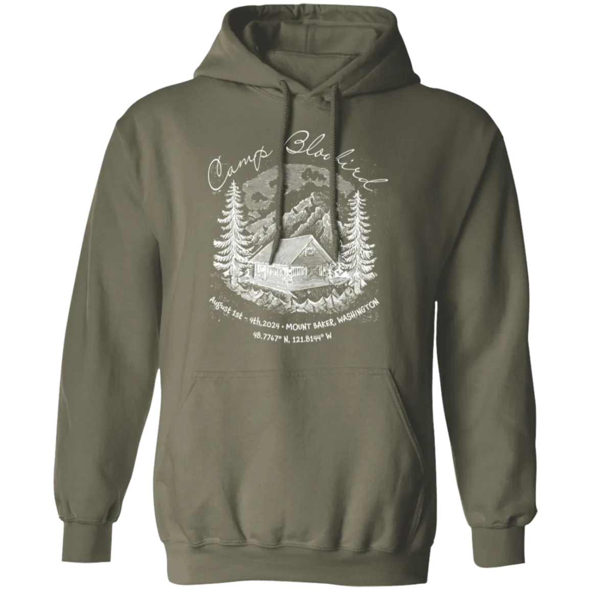 Camp Bloobird G185 Pullover Hoodie