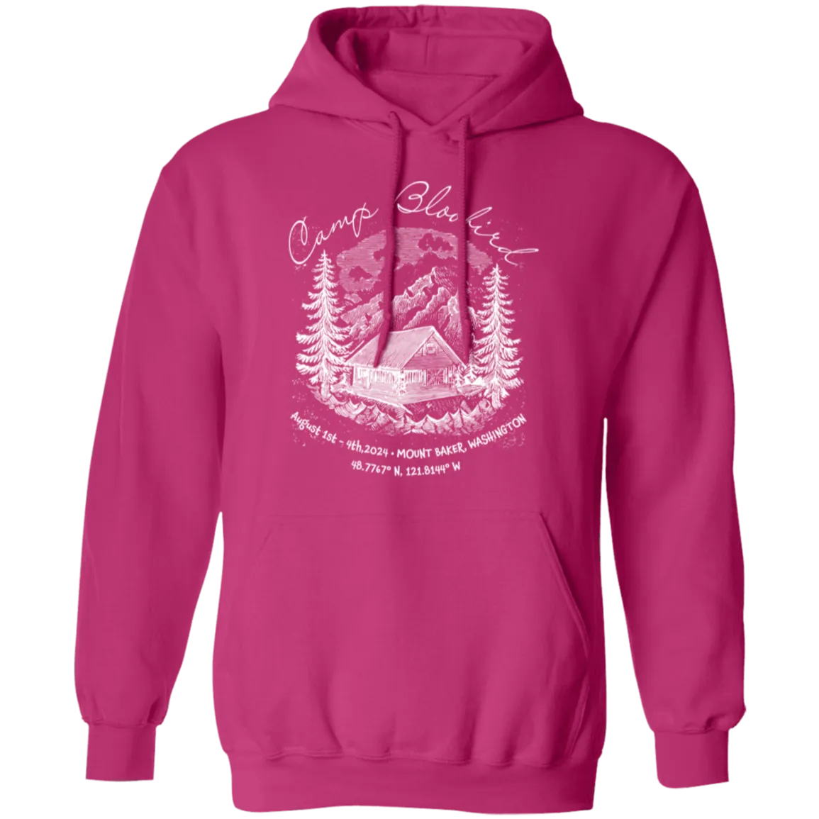 Camp Bloobird G185 Pullover Hoodie