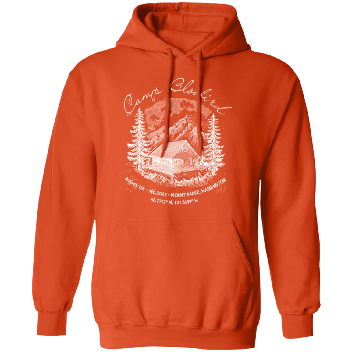 Camp Bloobird G185 Pullover Hoodie