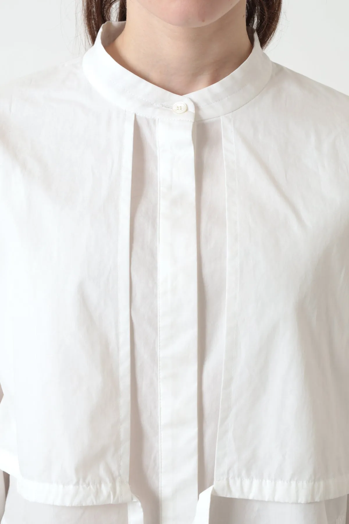 Double Layer Cropped Blouse