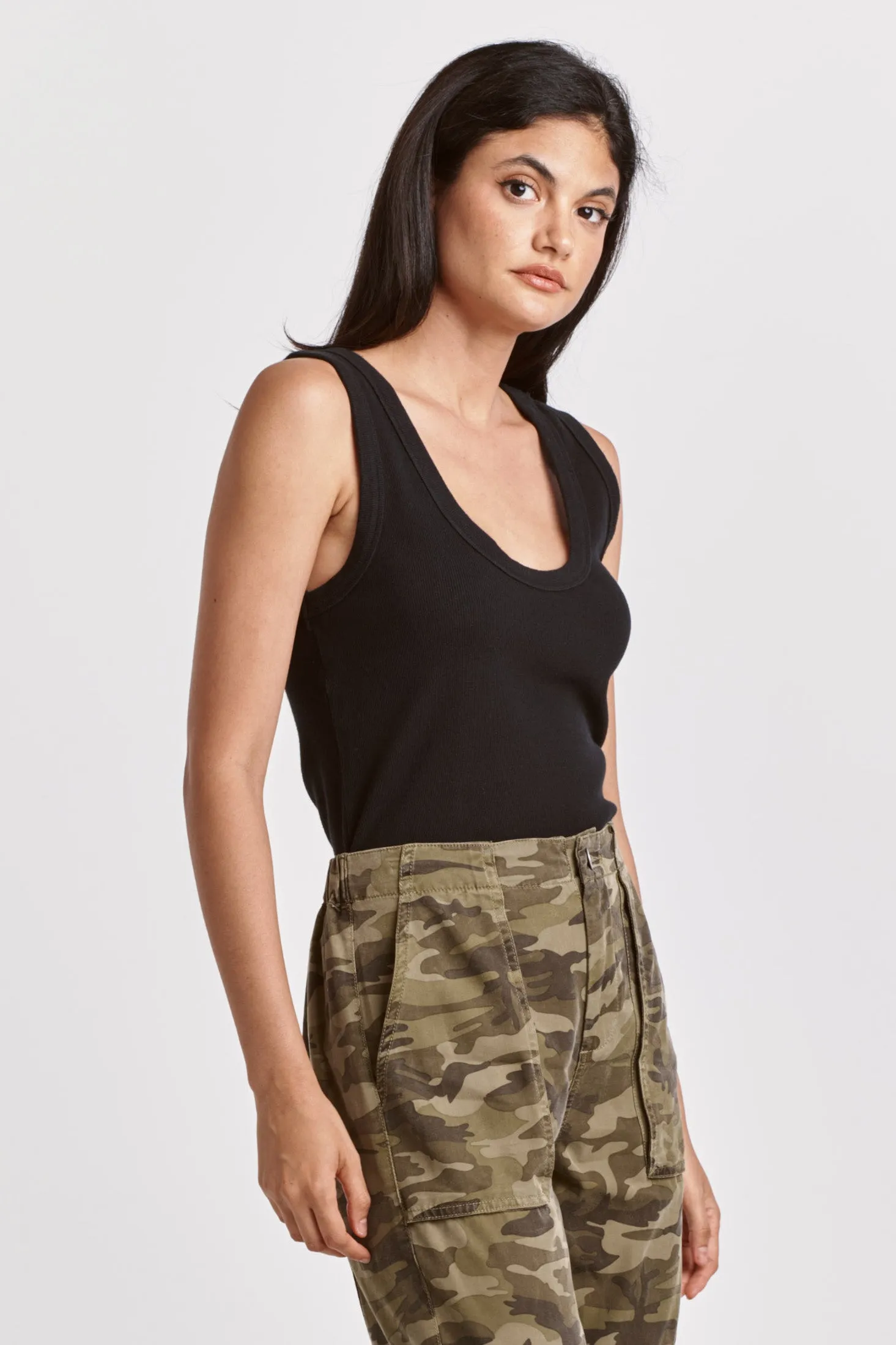 Paula Scoop Neck Tank