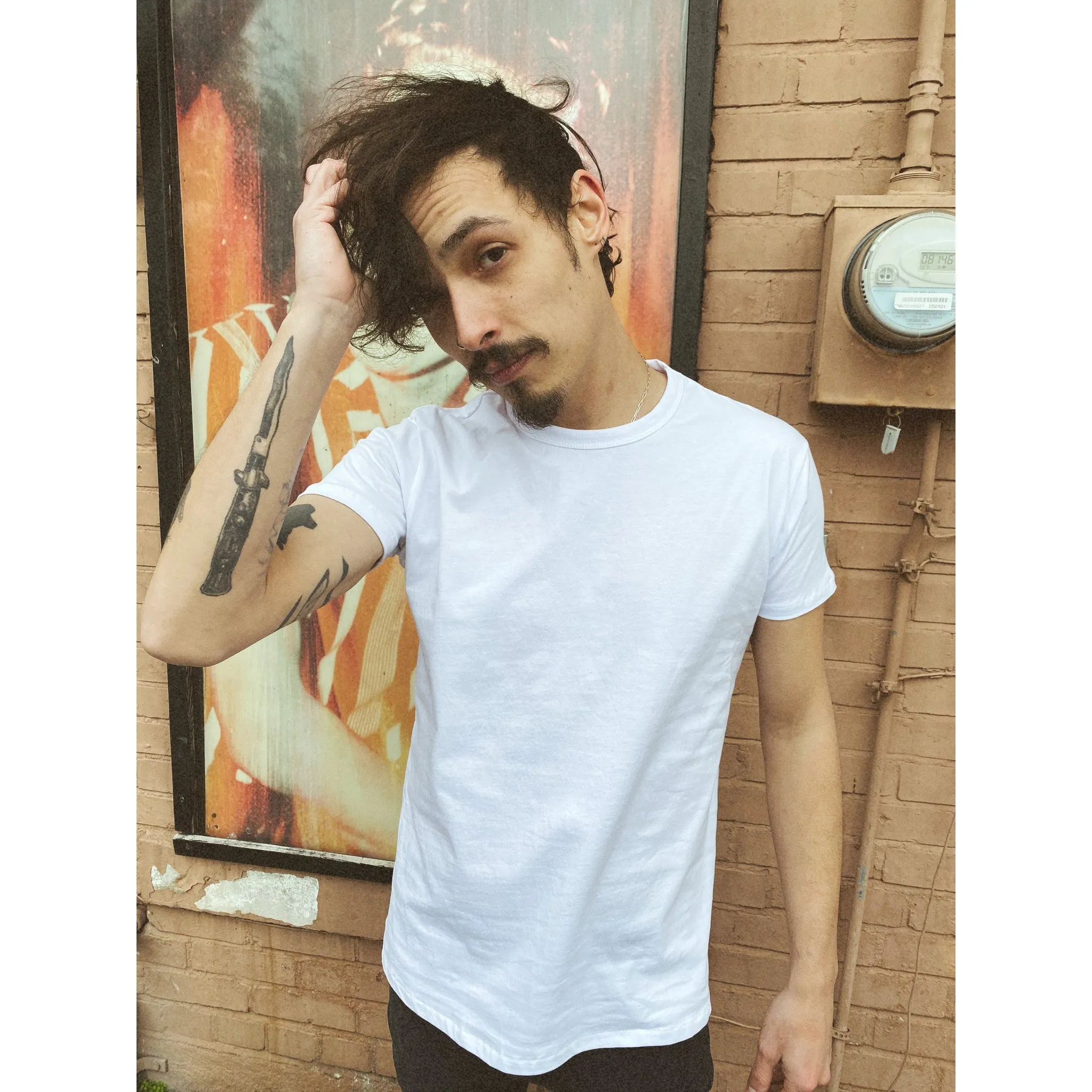 Single Stitch Off White