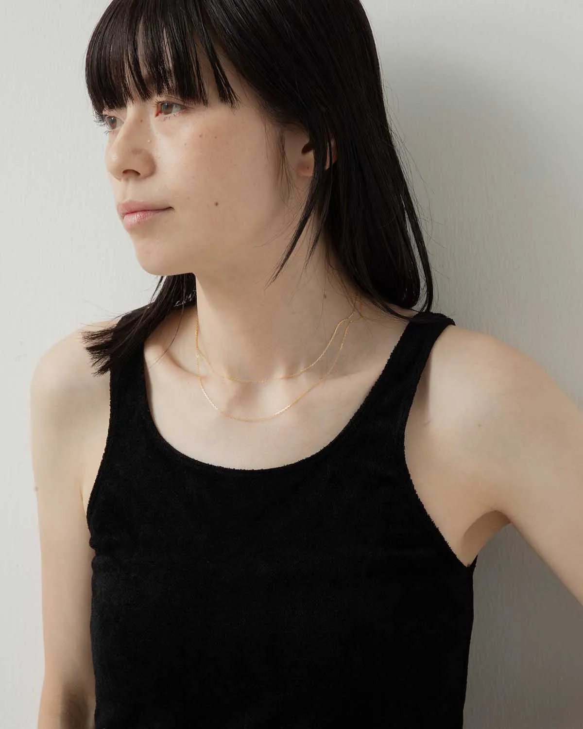 SKIN CHAIN LAYER NECKLACE