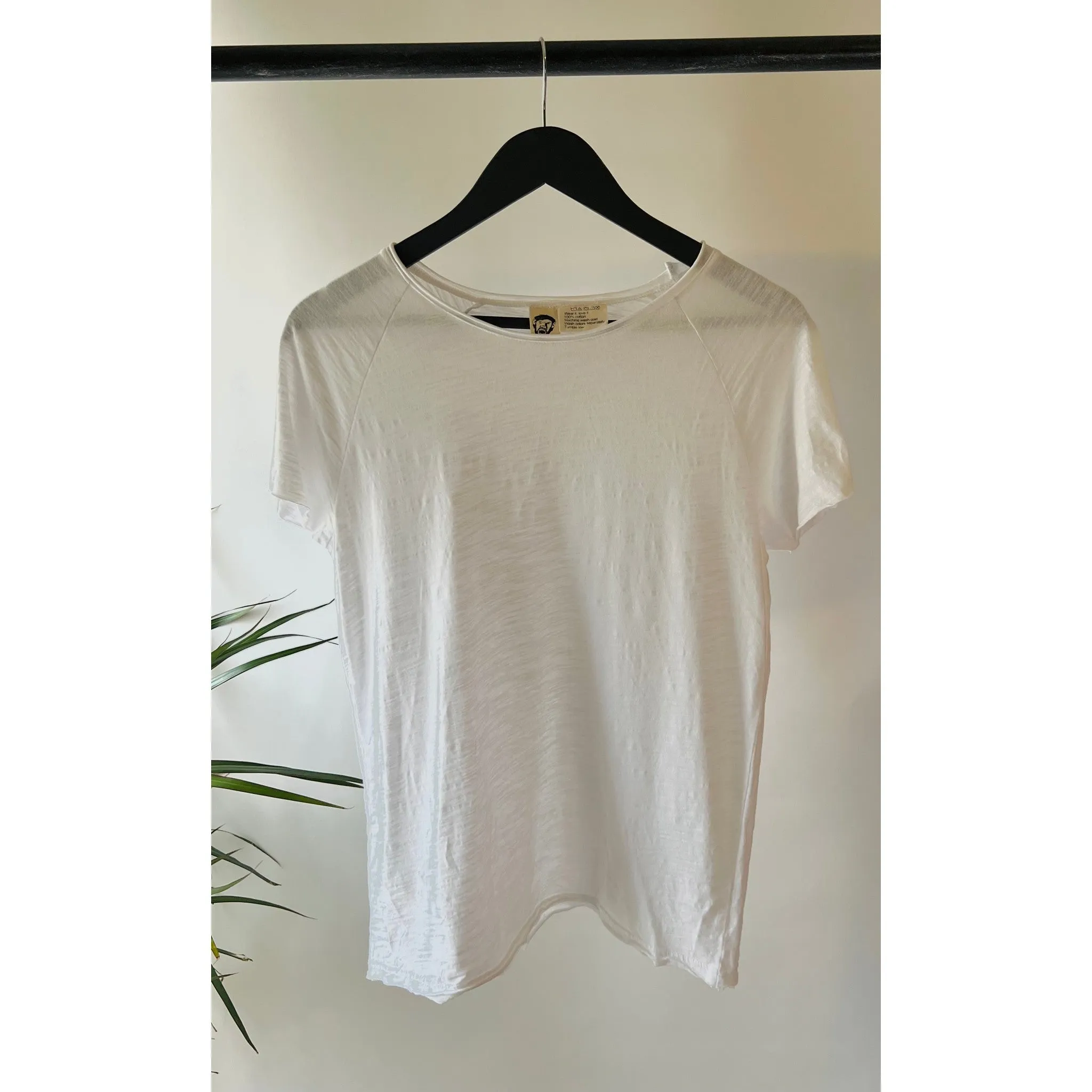 Slub Raw Neck