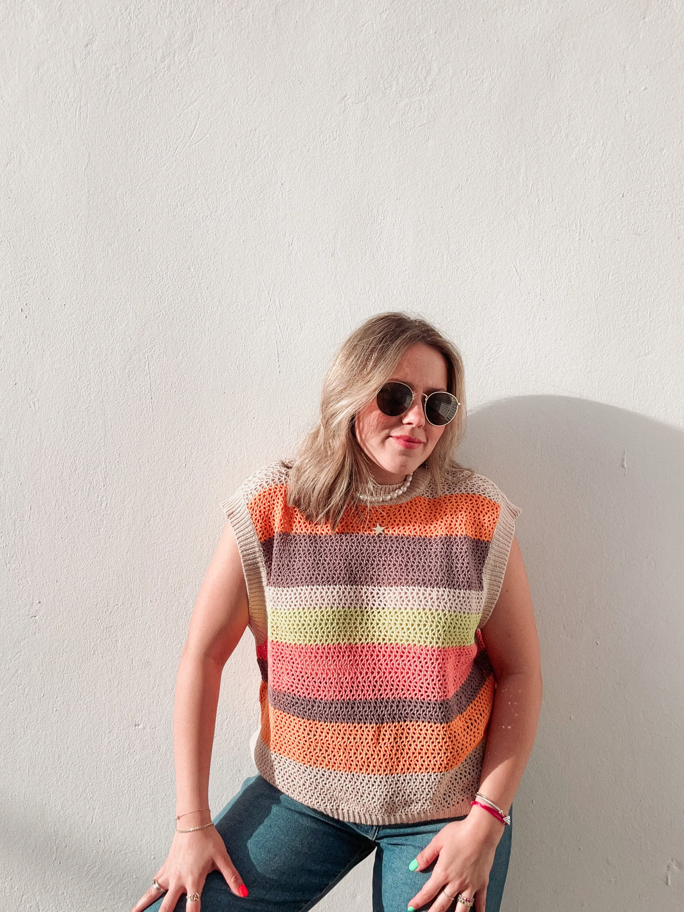 Sunset Knit Top