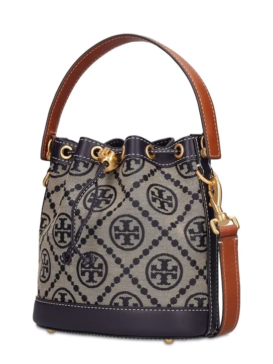 Tory Burch   T Monogram jacquard bucket bag 