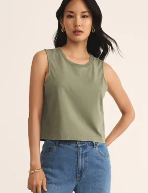ZSUPPLY SLOANE JERSEY MUSCLE TOP